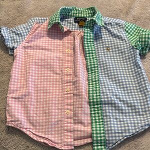 Polo by Ralph Lauren Kids Multicolor Gingham Shirt